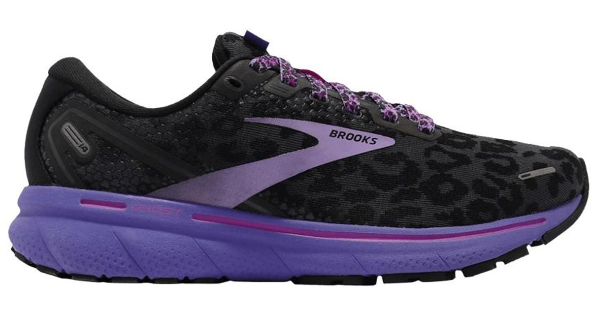 Brooks Ghost 14 'electric Cheetah Run Wild Black Purple' in Blue Lyst