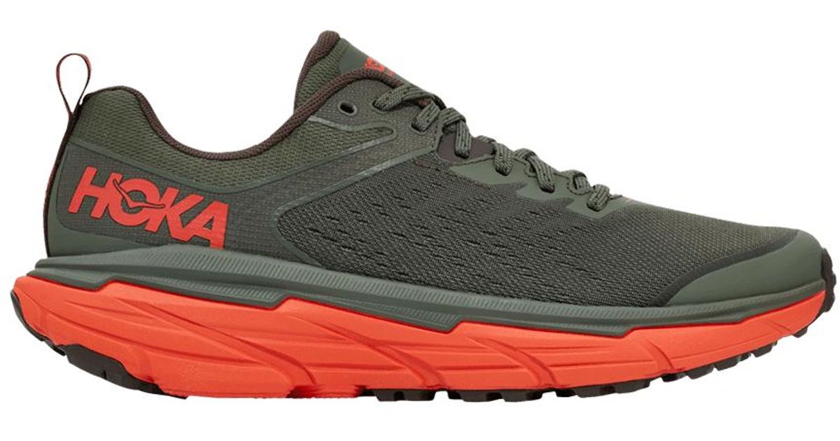 Hoka One One Challenger 6 Wide 'thyme Fiesta' in Green for Men | Lyst
