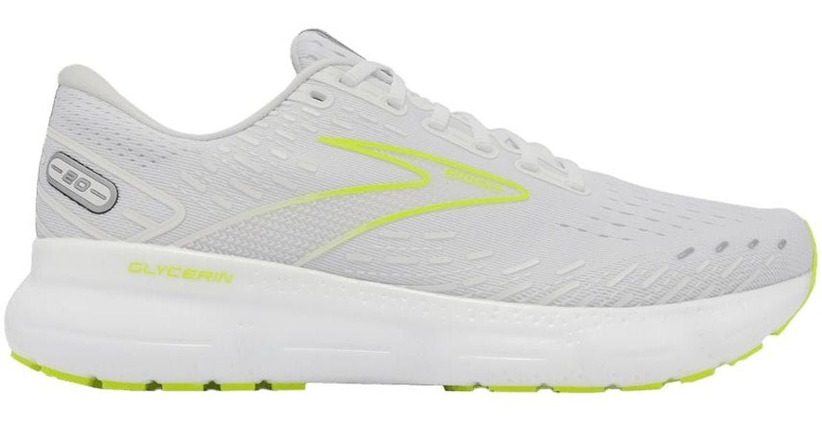 Brooks Glycerin 20 'white Nightlife' for Men Lyst