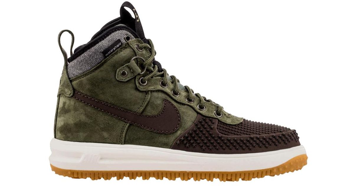 air force 1 duckboot green