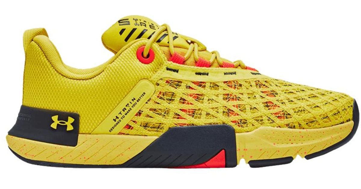 Under Armour Tribase Reign 5 'starfruit' in Yellow for Men | Lyst