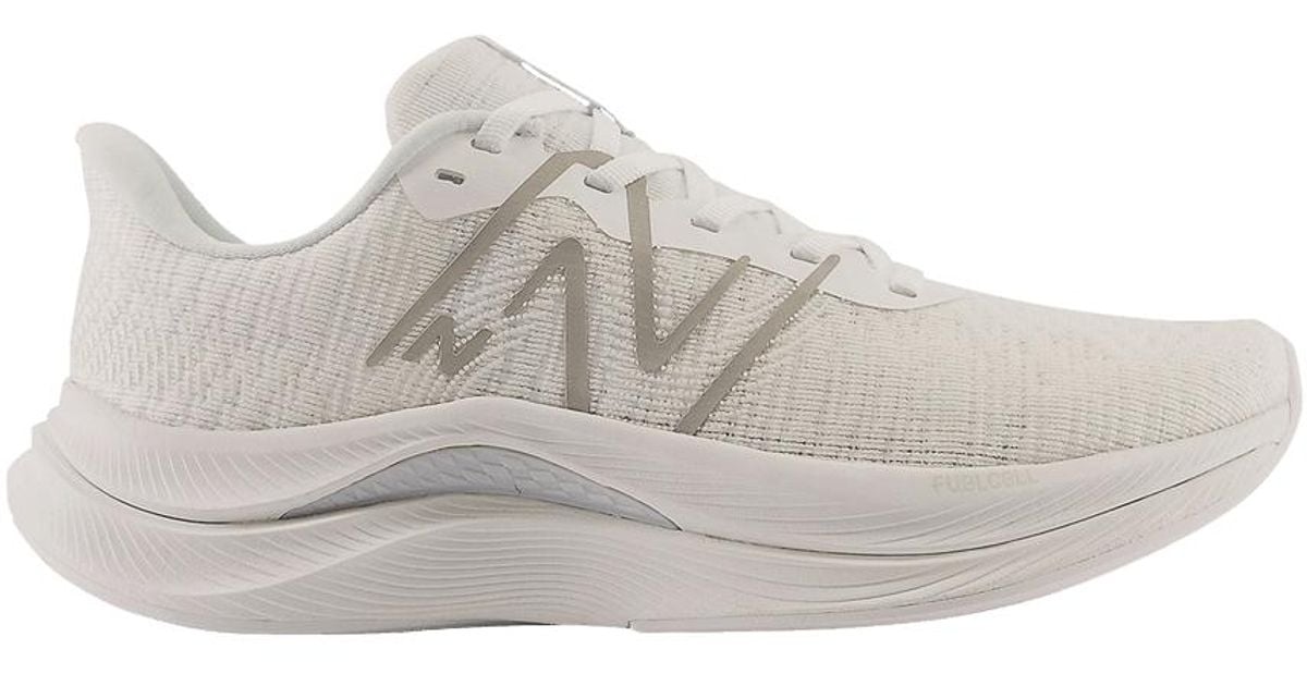 New Balance Fuelcell Propel V4 'white Quartz Grey' in Gray Lyst
