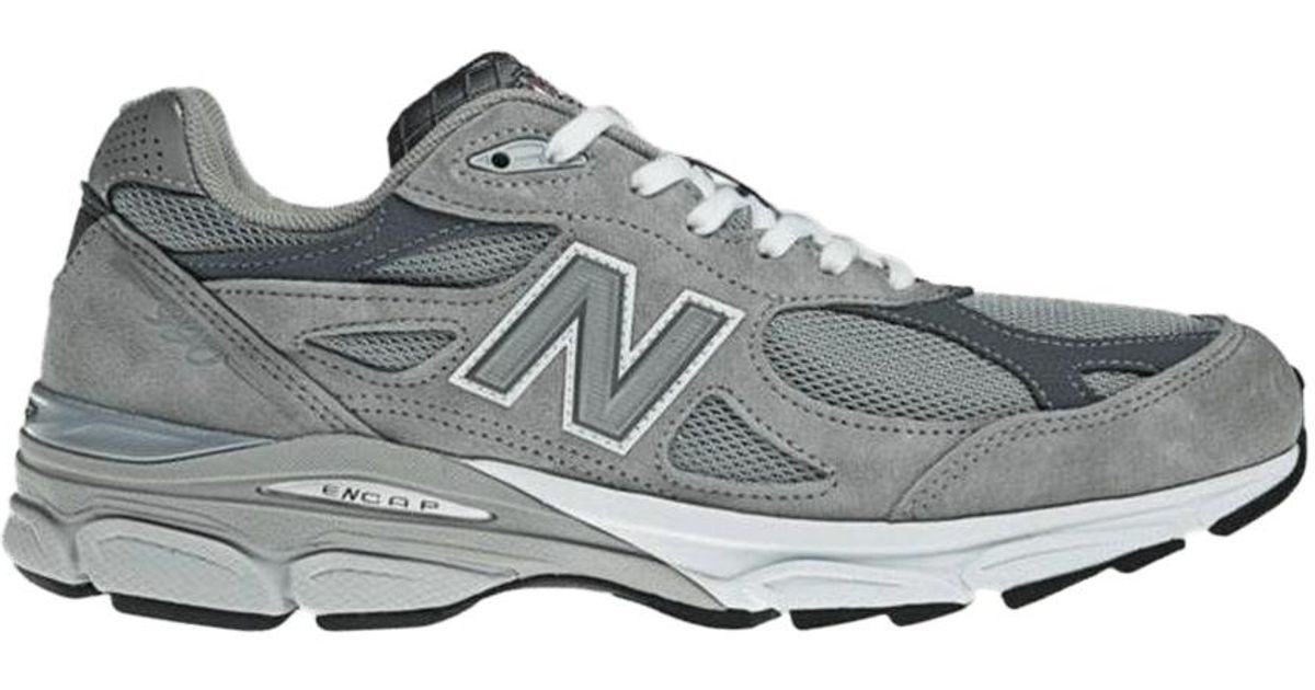 New Balance 990v3 Made In Usa 2e Wide'grey White' in Gray for Men | Lyst