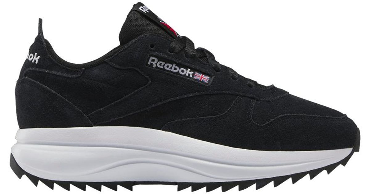reebok classic leather black and white