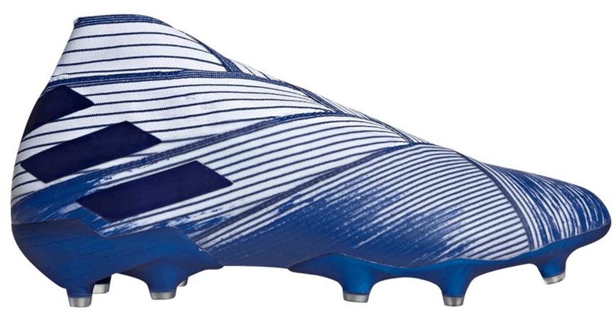 adidas Nemeziz 19+ Fg 'cloud White Royal Blue' for Men | Lyst