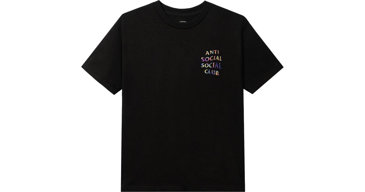 ANTI SOCIAL SOCIAL CLUB Pedals On The Floor Tee 'black' for Men | Lyst