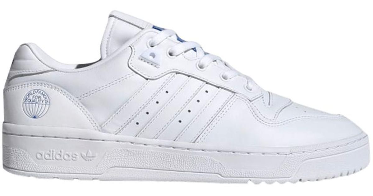 adidas rivalry low white