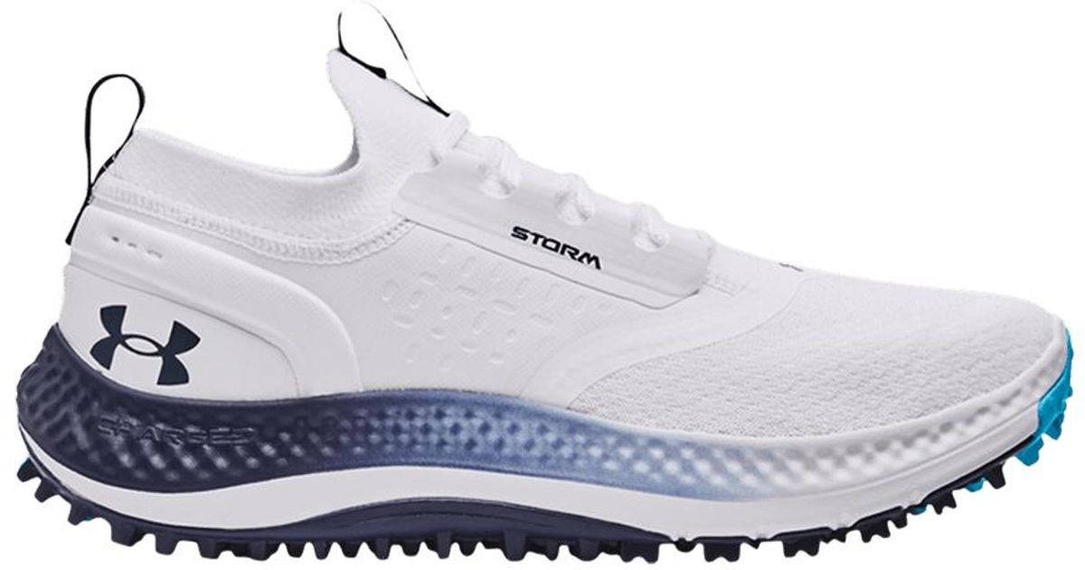 Under Armour Charged Phantom Spikeless Golf 'white Midnight Navy' for