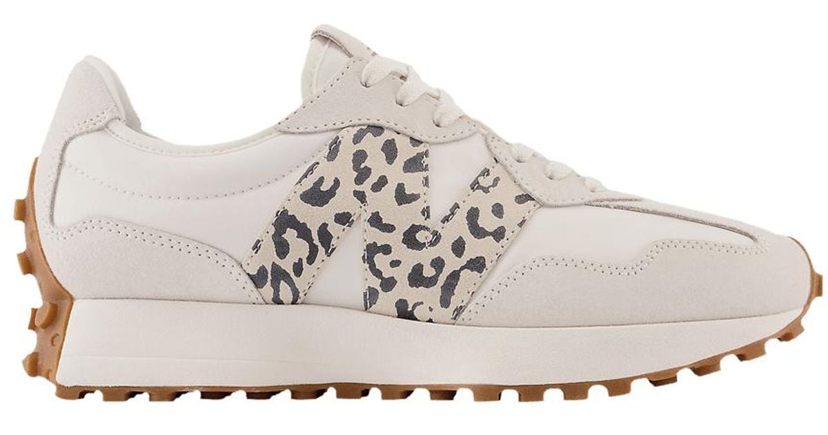 New Balance 327 'sea Salt Leopard' in White Lyst