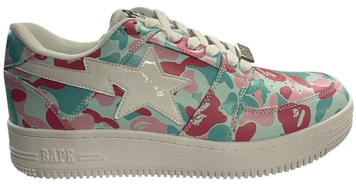 A Bathing Ape Sta Miami Camo '1st Anniversary - Pink' in Gray for Men ...