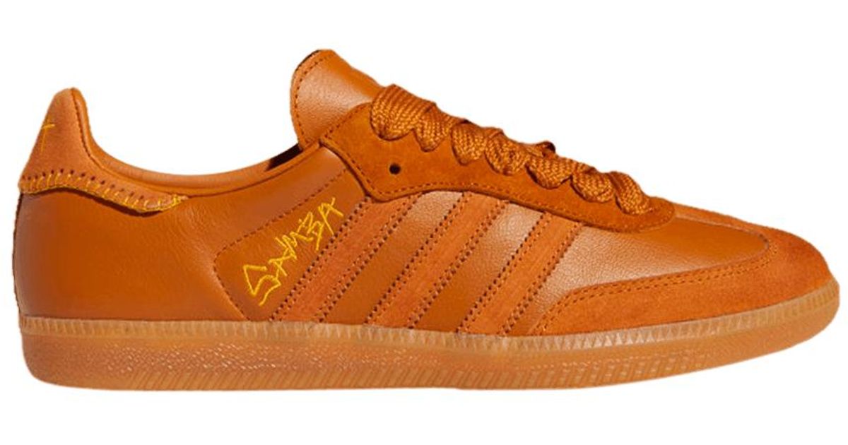 adidas Jonah Hill X Samba in Orange for Men - Lyst