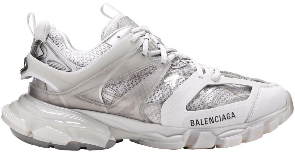 Balenciaga Track Sneaker 'clear Sole - Light Grey' in Gray for Men | Lyst