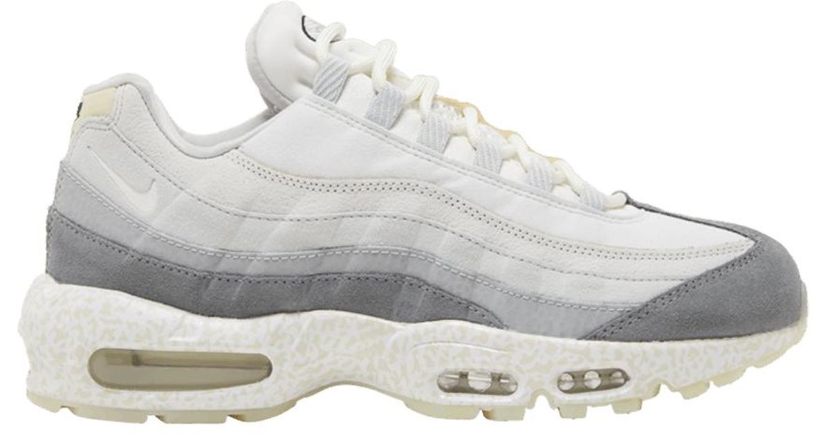 Nike Air Max 95 Qs 'white Light Bone' in Gray for Men Lyst