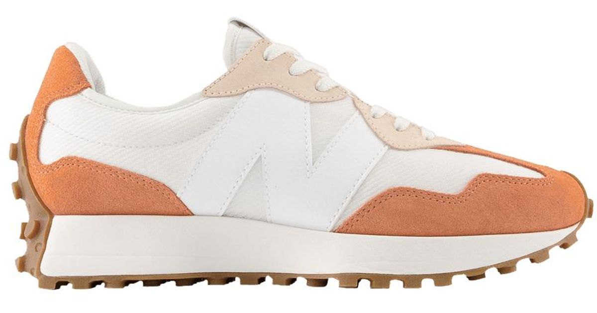 New Balance Calia X 327 'white Coral' Lyst