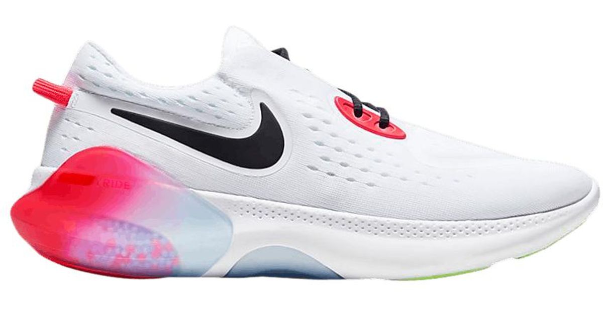 nike joyride dual run white black multi