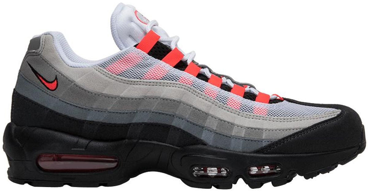 red and white air max 95