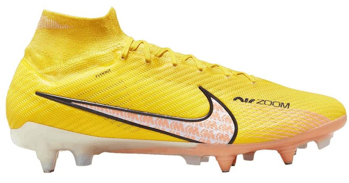 nike superfly red and yellow