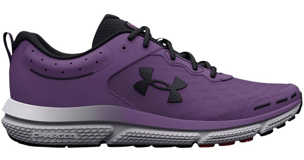 Under Armour Charged Assert 10 Wide 'retro Purple' | Lyst