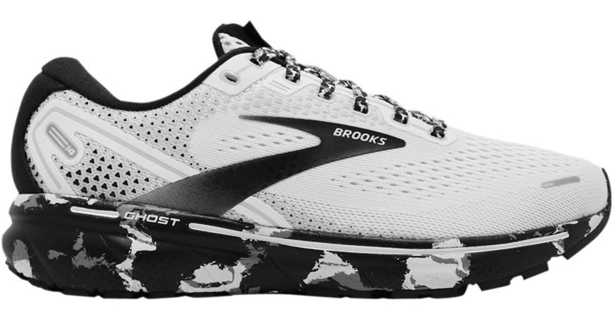 Brooks Ghost 14 'white Black Camo' Lyst