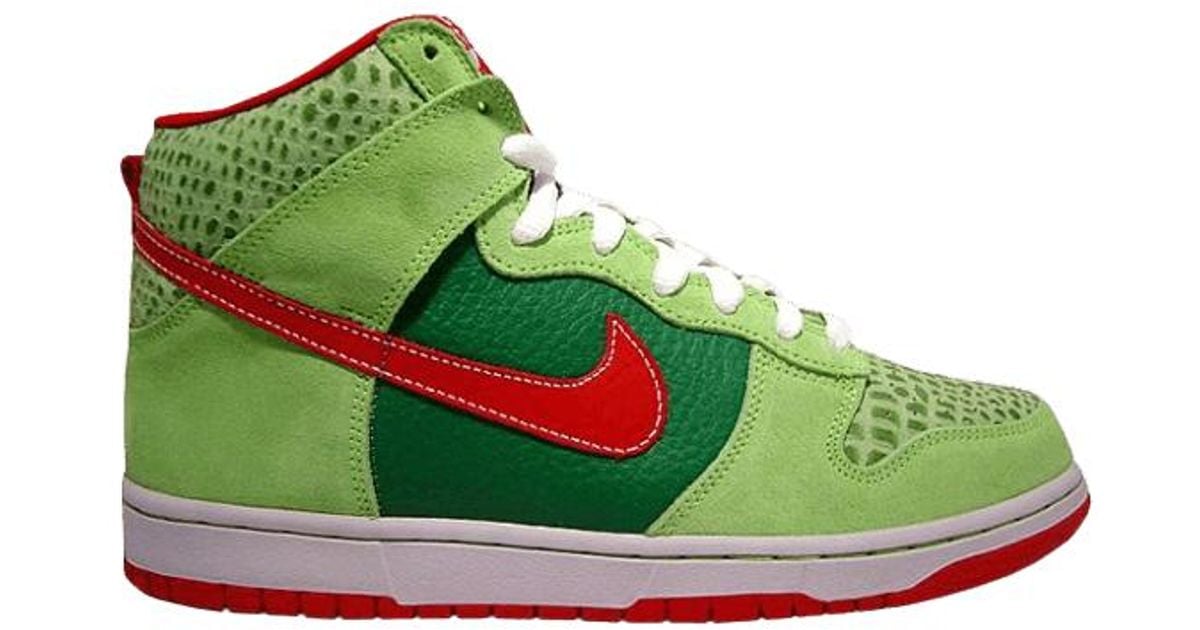 dunk high pro green