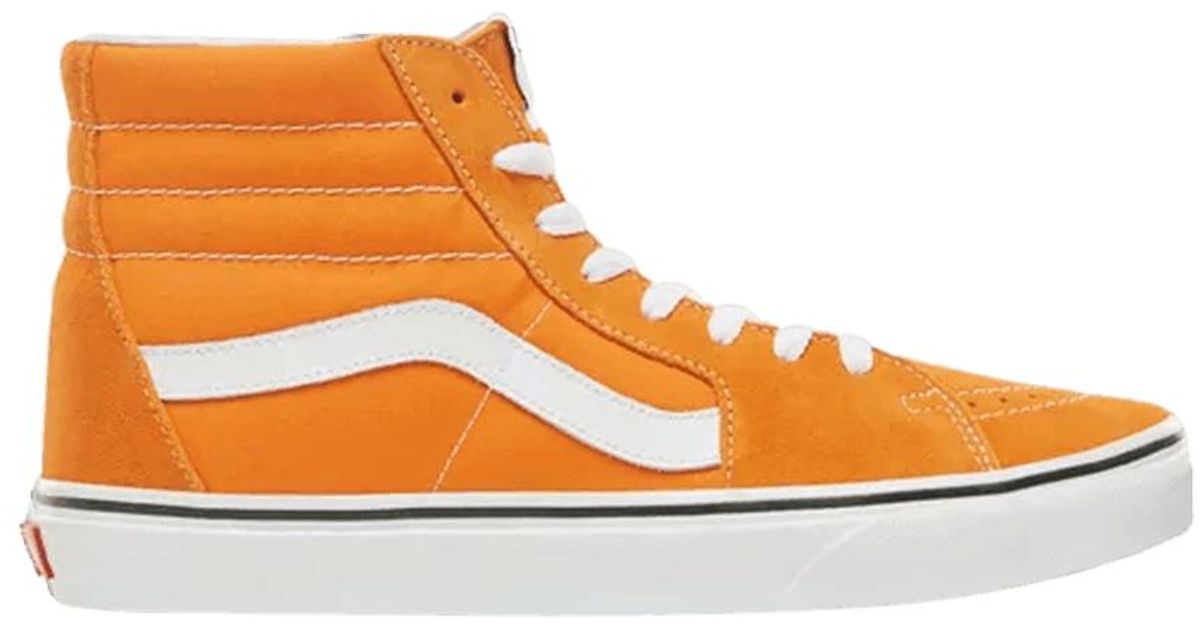 Vans Sk8-hi 'dark Cheddar' in Orange for Men | Lyst