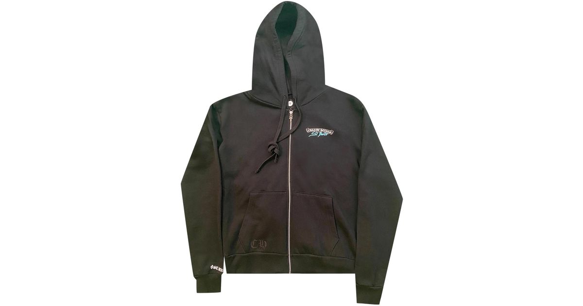 Chrome Hearts St. Barth Exclusive Zip-up Hoodie 'black' for Men | Lyst