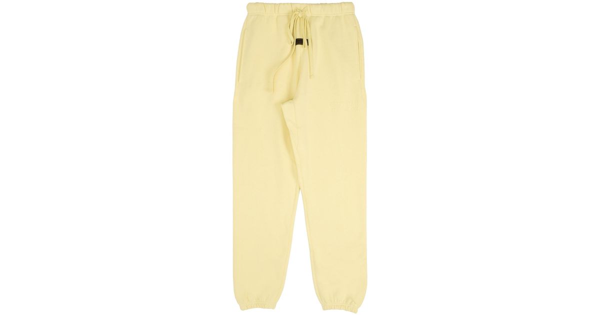 Fear of God ESSENTIALS Sweatpant 'canary' in Yellow for Men | Lyst