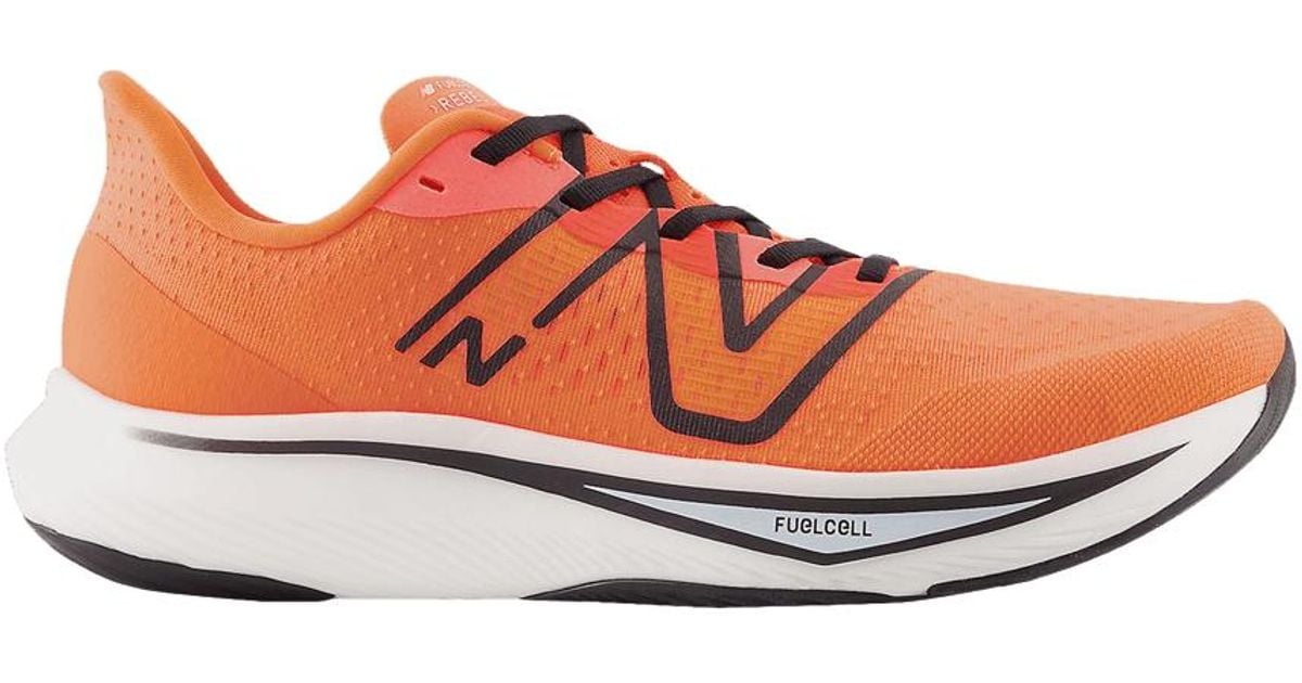 New Balance Fuelcell Rebel V3 'neon Dragonfly' in Orange for Men | Lyst