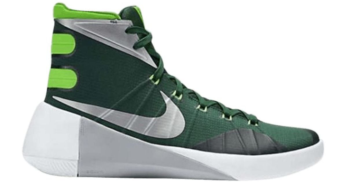 Nike Hyperdunk 2015 Tb in Green for Men - Lyst