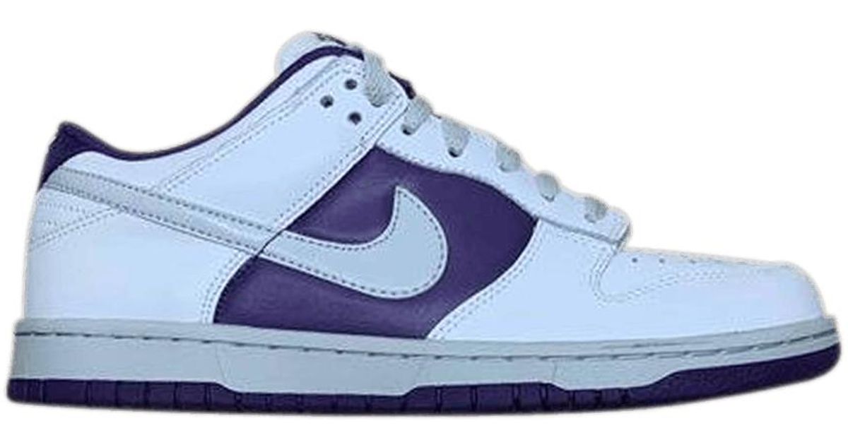 womens purple dunks