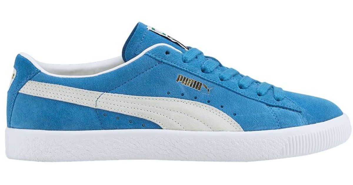 Puma Suede Vintage Vallarta Blue For Men Lyst 