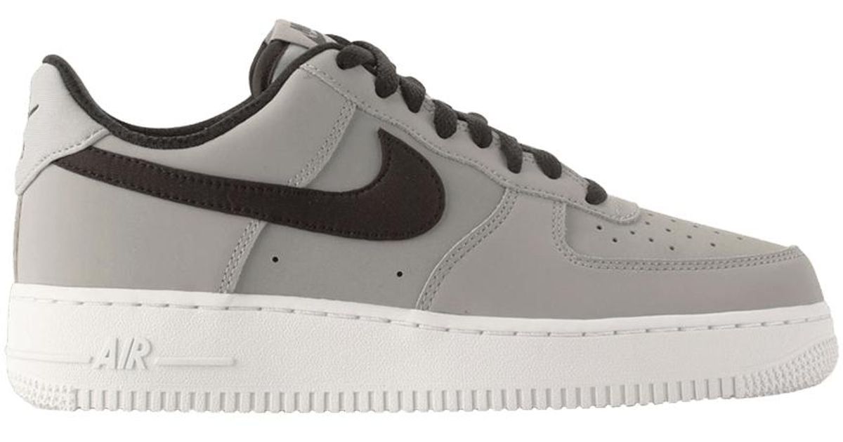 nike air force 1 grey leather