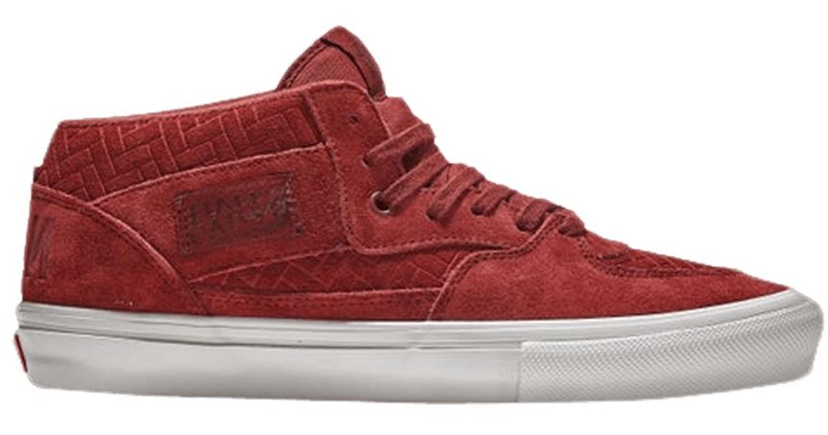 Vans Nj X Half Cab 'brick' in Red for Men Lyst