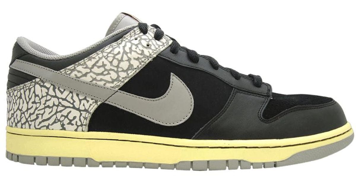 dunk low black price