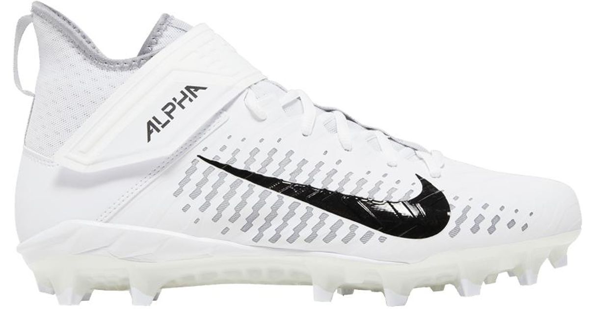 white nike alpha menace elite