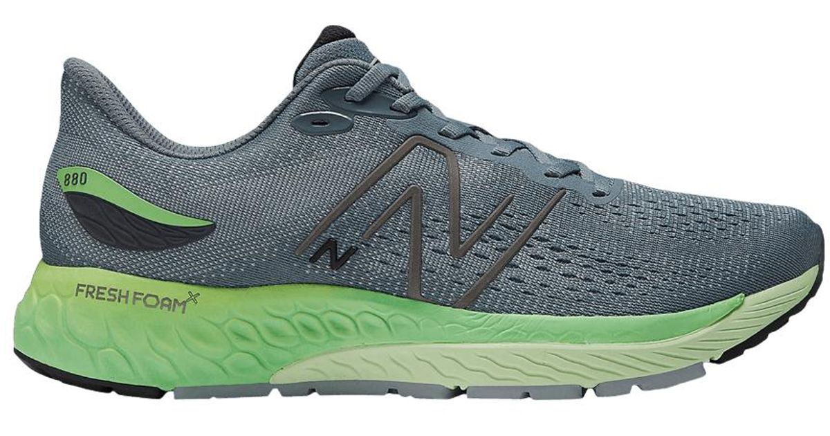 New Balance Fresh Foam X 880v12 'ocean Grey Vibrant Spring' in Green