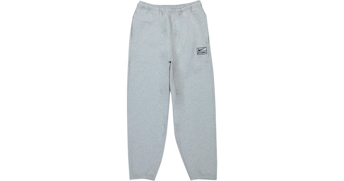 Nike X Stussy Sweatpants 'grey' in Blue for Men | Lyst