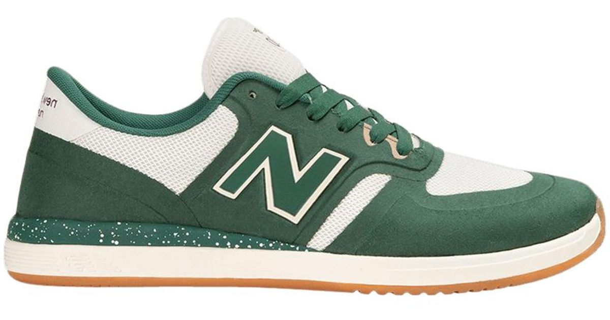 new balance numeric 420 green white
