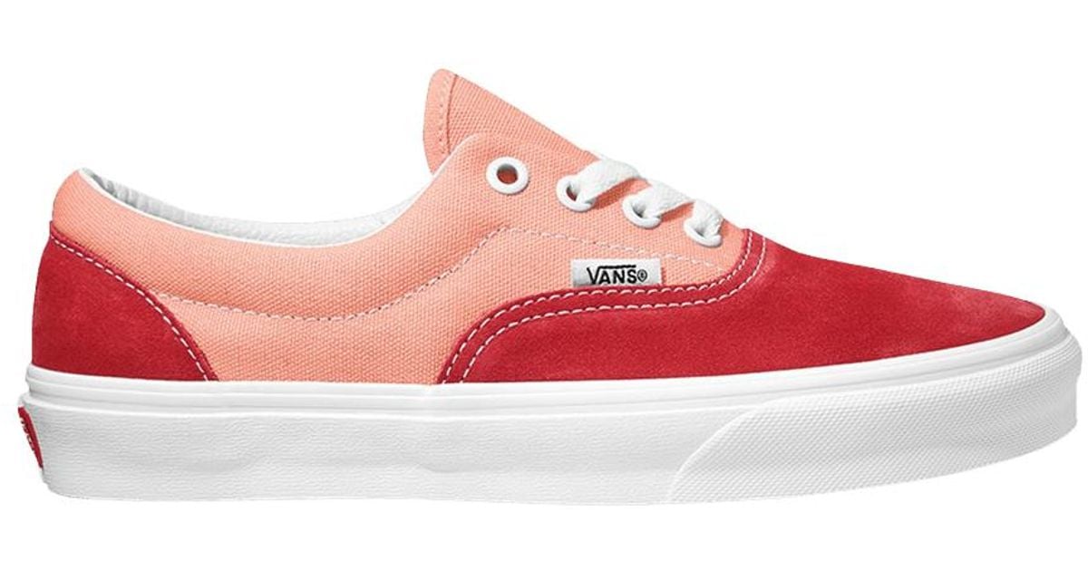 Vans Era 'poinsettia Salmon' in Red for Men | Lyst