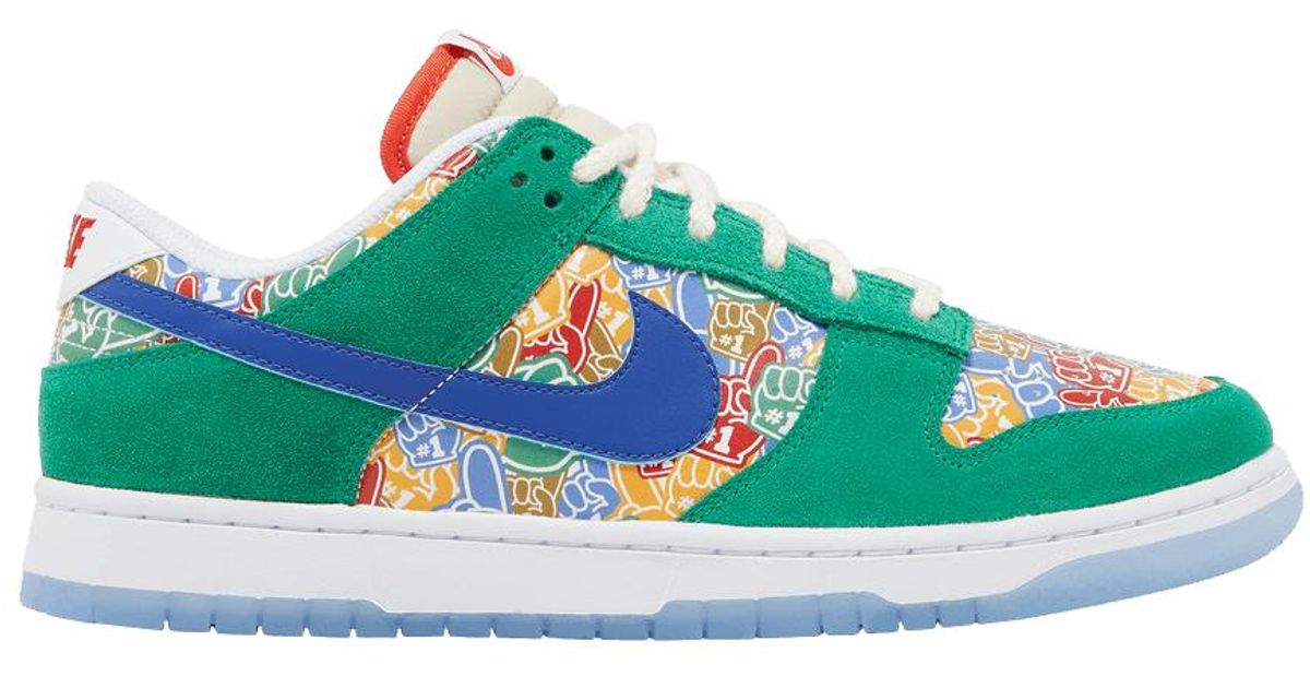 Nike Dunk Low 'foam Finger' in Blue for Men Lyst