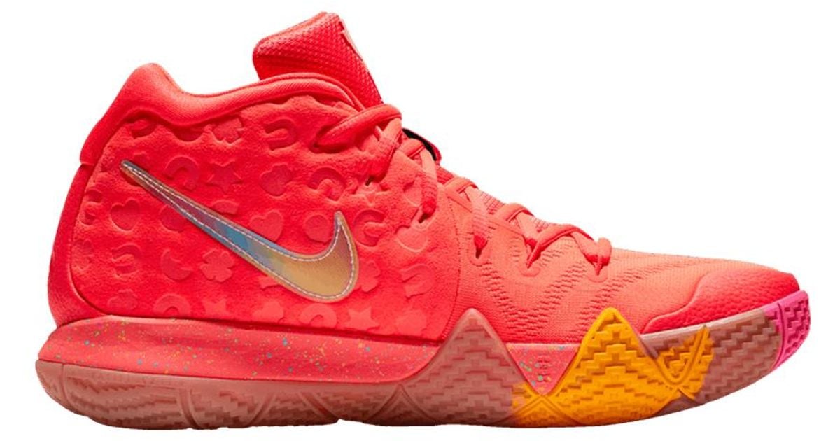 Nike Kyrie 4 'lucky Charms' Special Box in Red for Men | Lyst