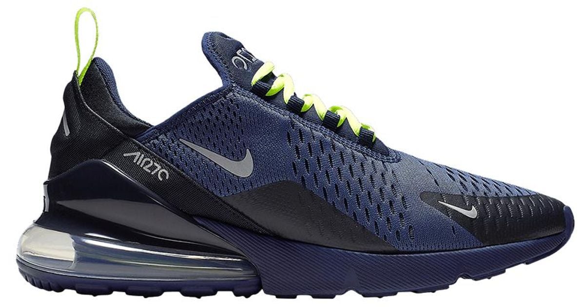 mens nike air max 270 navy blue