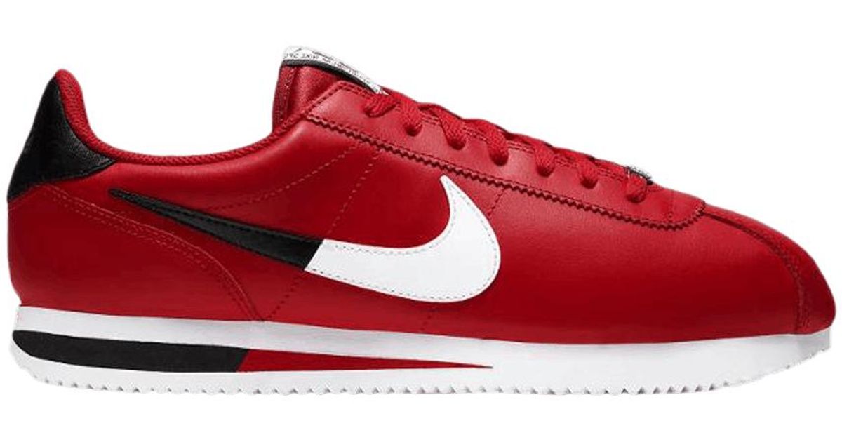 Nike Nba X Cortez Basic Leather Se in University Red/White-Black-White (Red)  for Men - Lyst