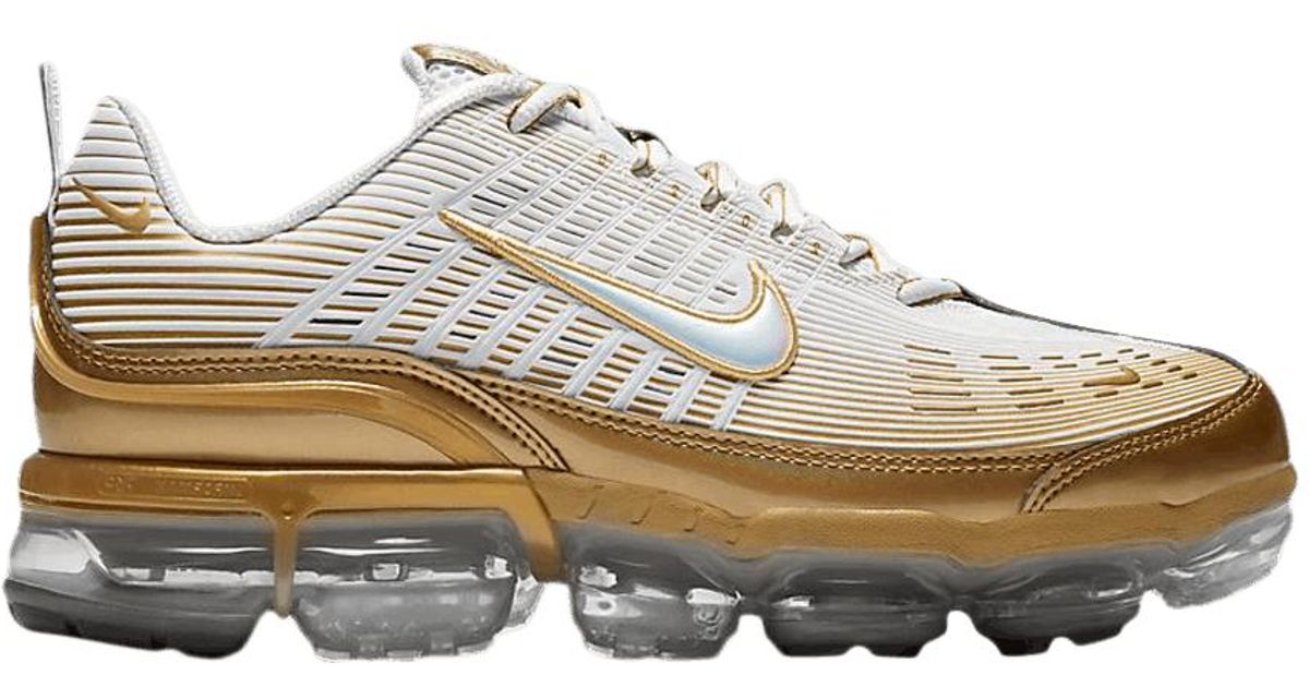 nike vapormax metallic gold