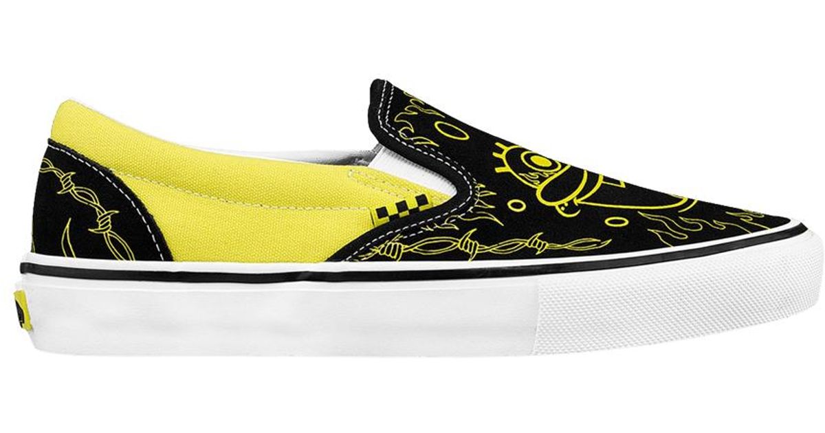 Vans Mike Gigliotti X Spongebob Squarepants X Skate Slip-on in Yellow for  Men | Lyst