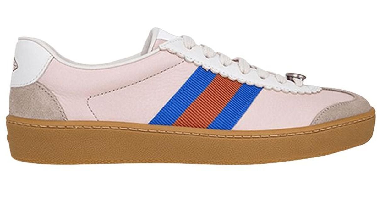 Gucci G74 Web Low 'pink Oatmeal' 2021 in Blue | Lyst