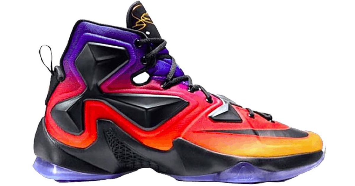 nike lebron 14 orange