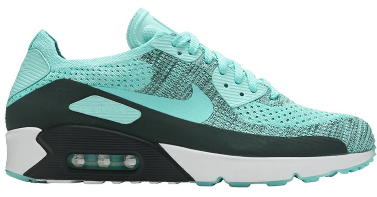 Nike Air Max 90 2.0 Flyknit 'hyper Turquoise' in Green for Men | Lyst