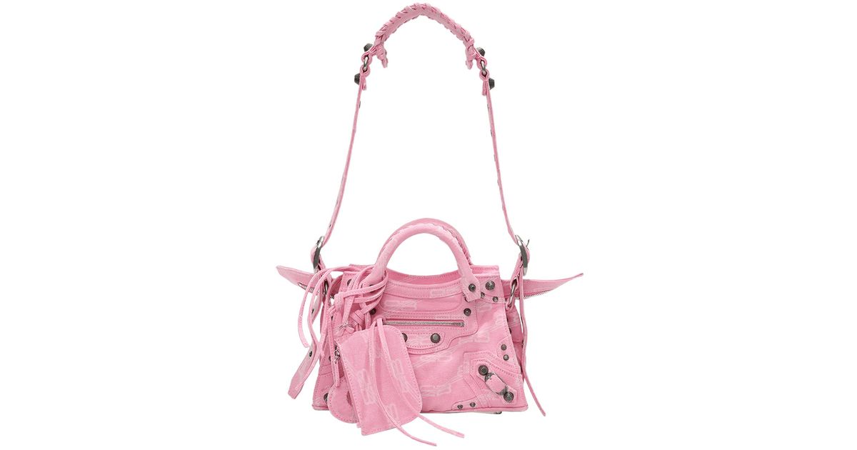 Balenciaga Xs Neo Cagole Bag 'pink' | Lyst