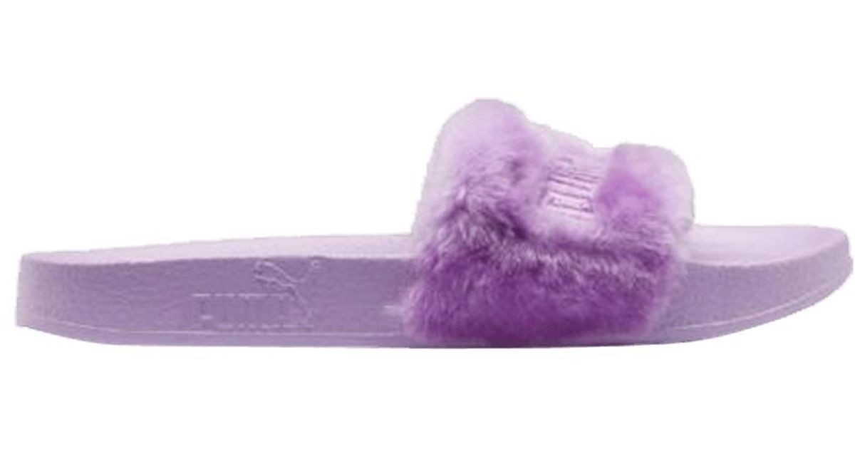 puma fenty trainer purple kids